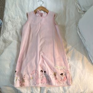 Petit Peony pale pink dress, size 8